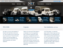 Tablet Screenshot of nstbusrentalhouston.com